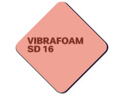 Виброизоляционный материал Vibrafoam SD 16 (Розовый) 12,5мм