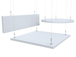 Акустилайн (Akustiline) Ampir Baffle ⌀600 подвесная акустическая панель, круглая, площадь 0.28 м²