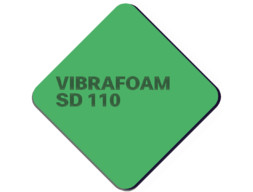 Виброизоляционный материал Vibrafoam SD 110 (Зелёный)	25мм
